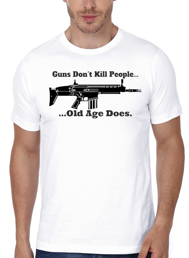 Guns Don’t Kill People, Old Age Does T-Shirt