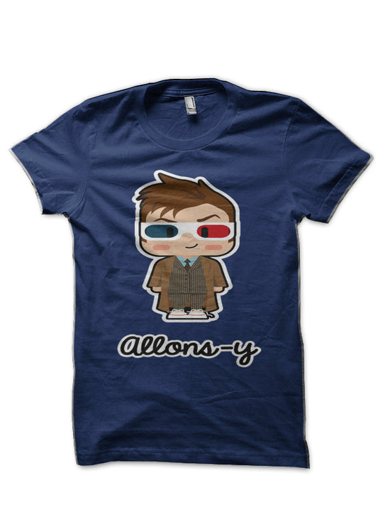Allonsy Navy Blue T-Shirt