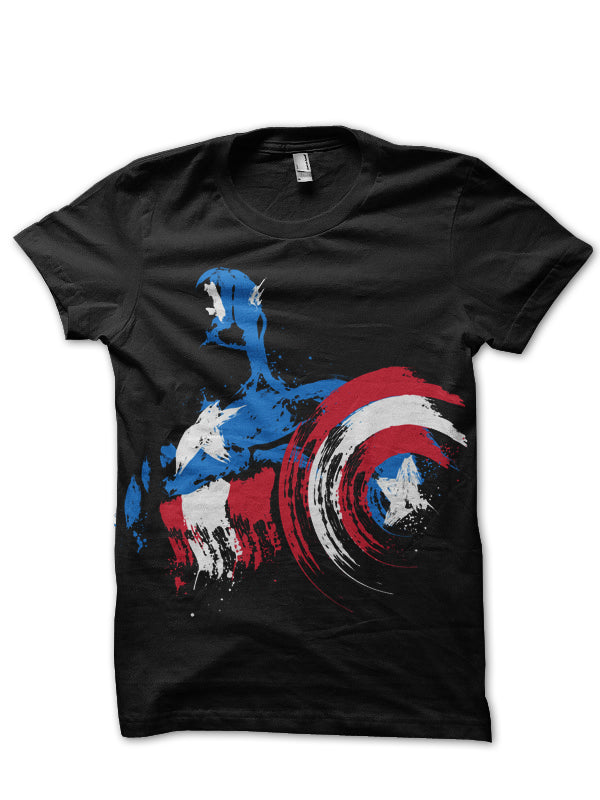American Soldier Black Tee