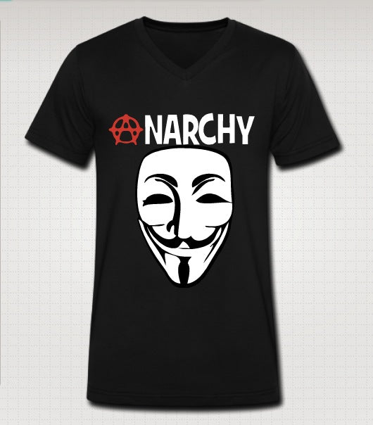 Anarchy V-neck T-shirt