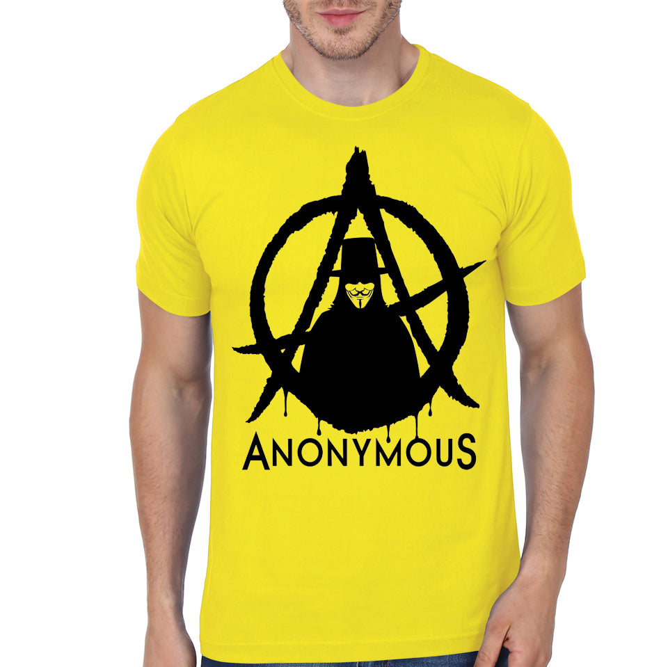 Anonymous Yellow Tee (Yellow & White Available)