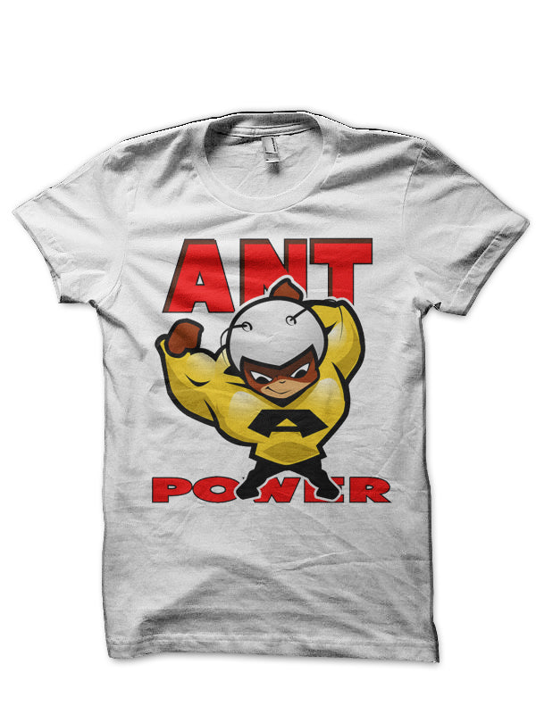 Ant Power White T-Shirt