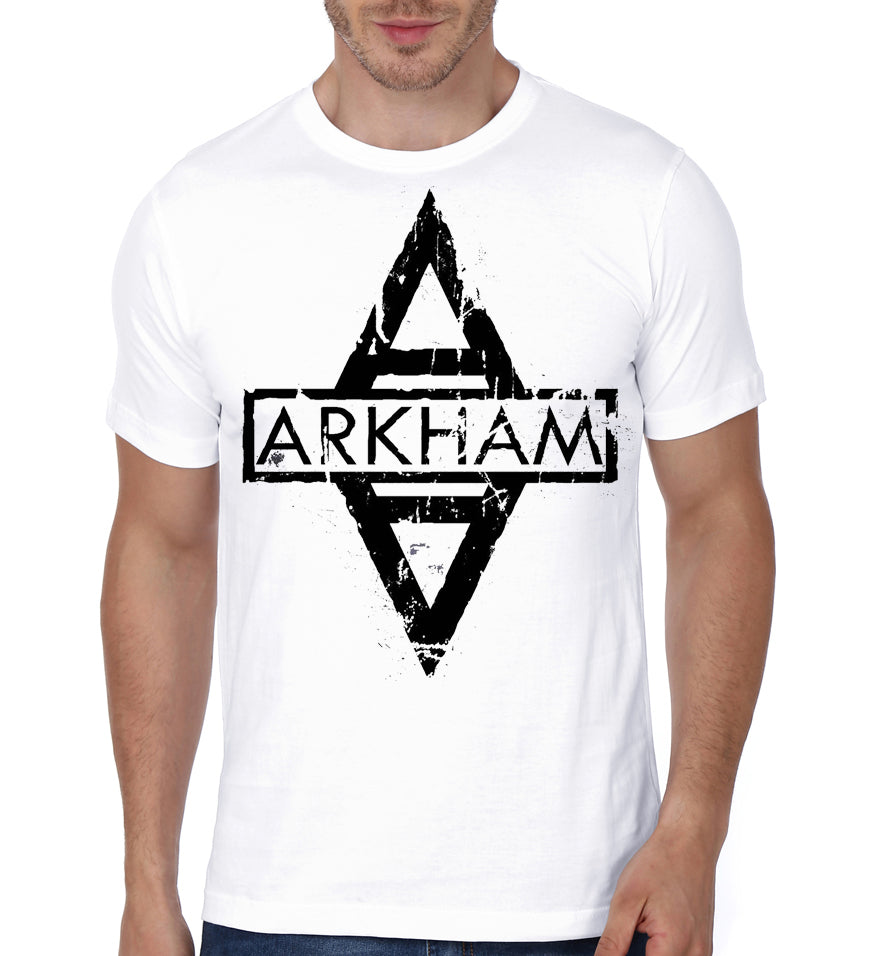 Arkham White T-Shirt