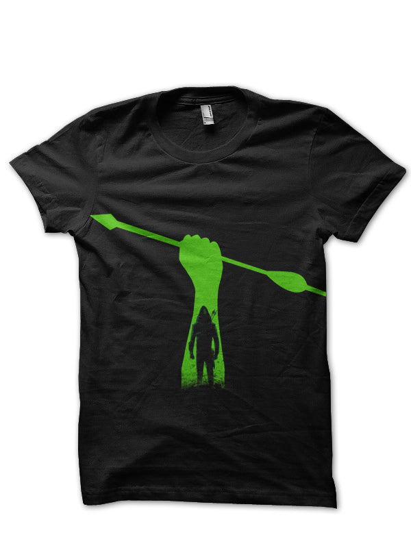 Green Arrow Black T-Shirt