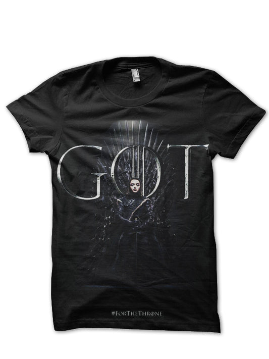 Arya Stark For The Throne T-Shirt