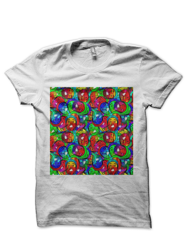 A$AP Pattern White T-Shirt