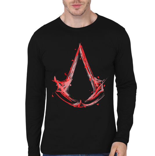 Assassins Creed Black Full Sleeve Tee