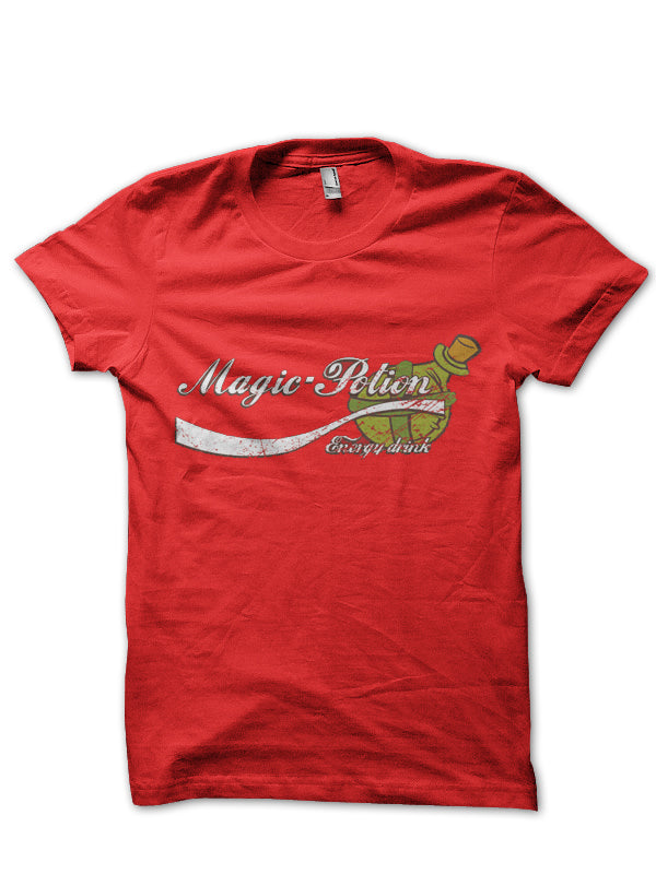 Asterix Half Sleeve Red T-Shirt