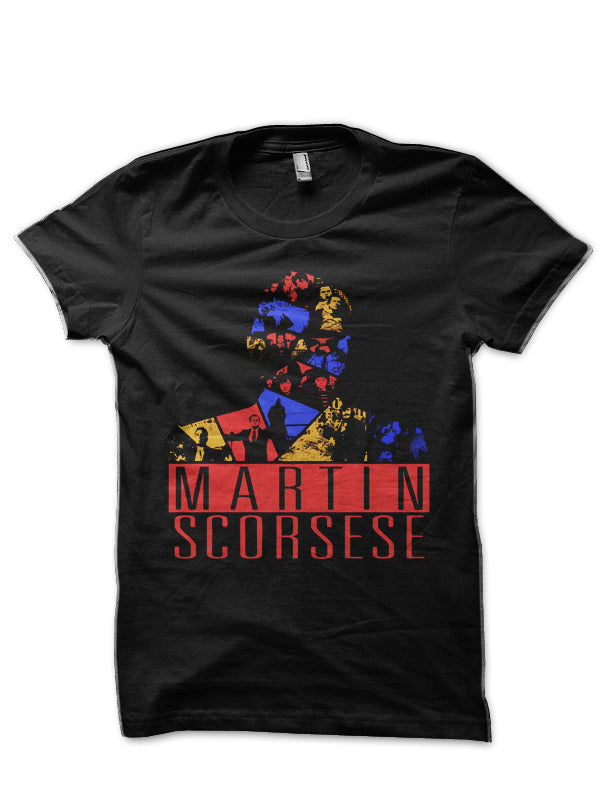 Martin Scorsese Black T-Shirt