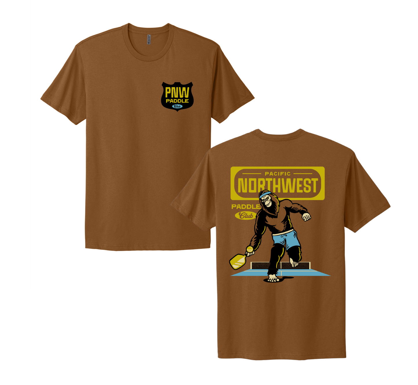 Pickleball  T-Shirt Mushroom