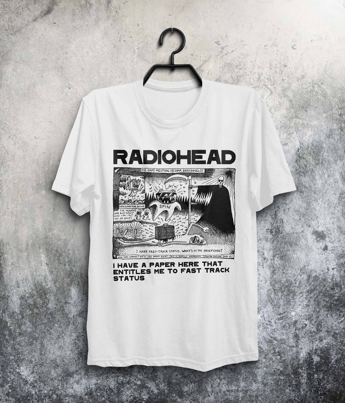 Radiohead Band T-Shirt Gift For Men Women Unisex Tee
