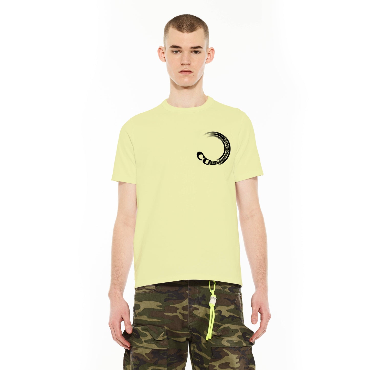 Cult's Heavyweight Short Sleeve Crew Neck Tee "Gradient"
