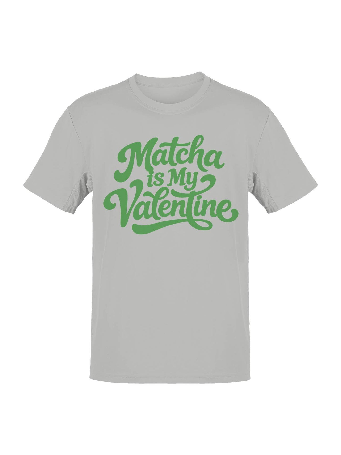 Matcha Is My Valentine Design Men's T-Shirt