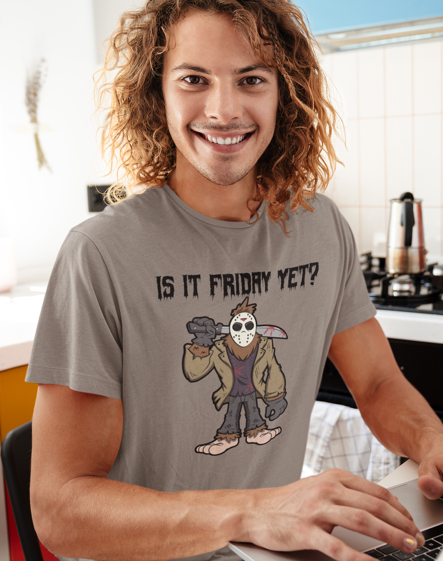 Is It Friday Yet? Halloween Tshirt - Long or Short Sleeve