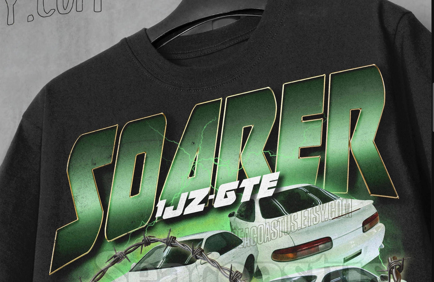 Toyota Soarer JZX100 Chaser T-Shirt - Drift Car Enthusiasts