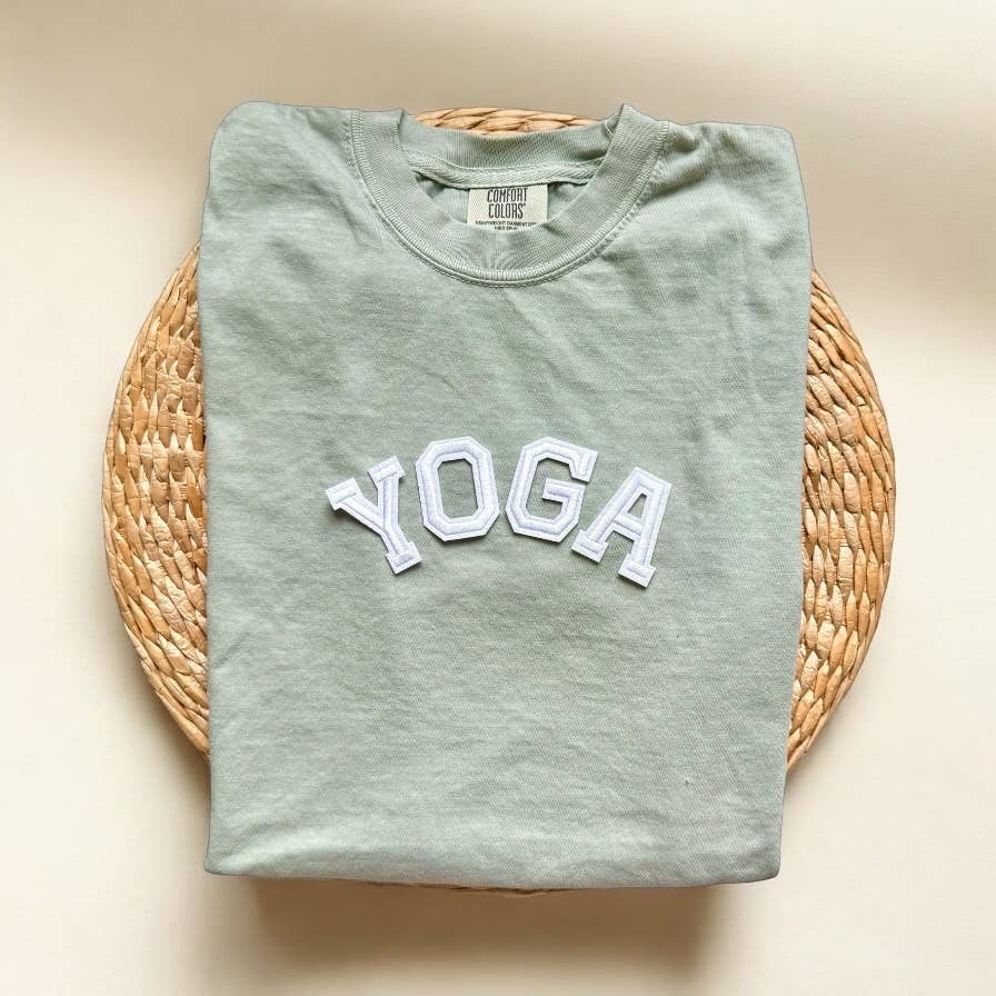 Comfort  Colors Yoga Shirt, Yoga Tee