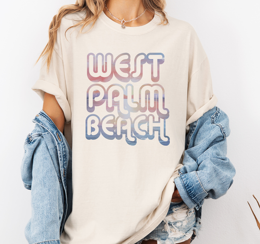 Custom Beach Shirt, Town Name Beachy Vacation Shop Tee