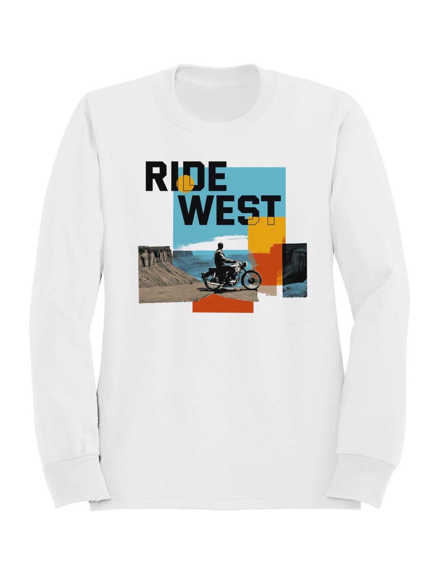 Adventure Ride West Graphic Women's Sweatshirt