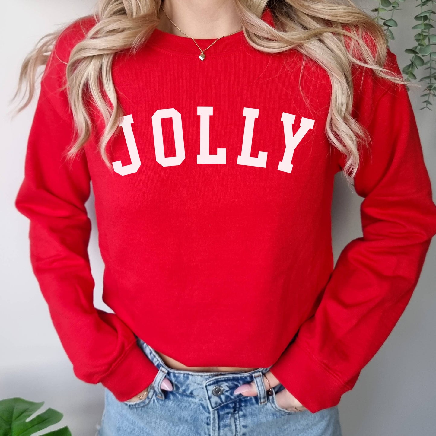 Jolly Sweatshirt | Christmas Crewneck | Sizes S-2XL