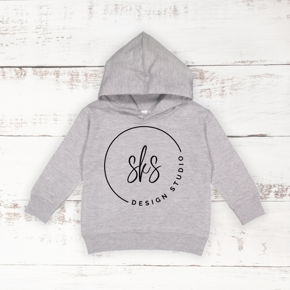 Custom Logo | Toddler Pullover Hoodie Sweatshirt [Rabbit Skins]