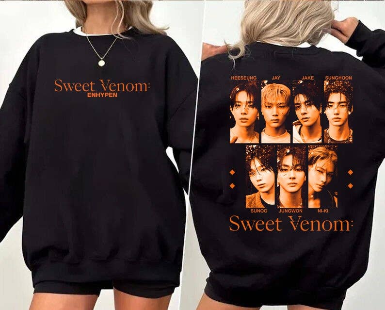 Enhypen Sweet Venom Sweatshirt Orange Blood Album Merch & Ex