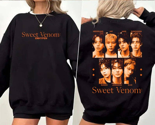 Enhypen Sweet Venom Sweatshirt Orange Blood Album Merch & Ex