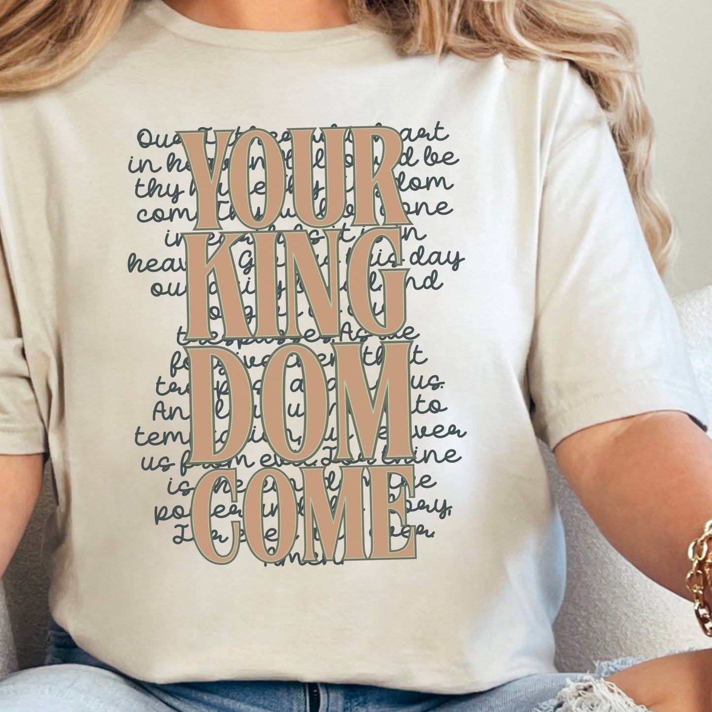 Your Kingdom Come Christian Graphic T-Shirt | Gildan