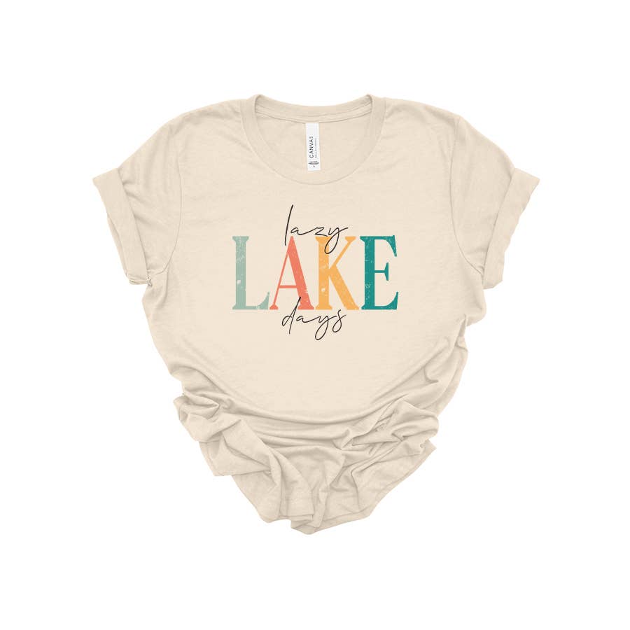 Lazy Lake Days Tee