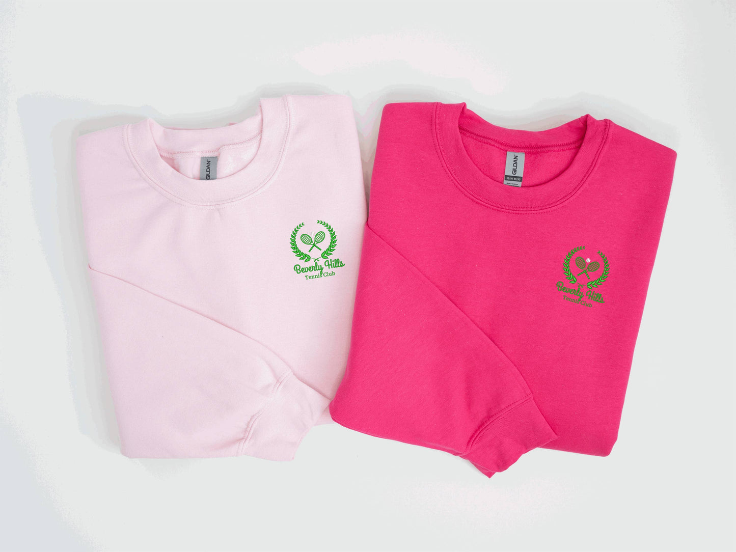 Tennis Club, Tennis Sweatshirt, Embroidered