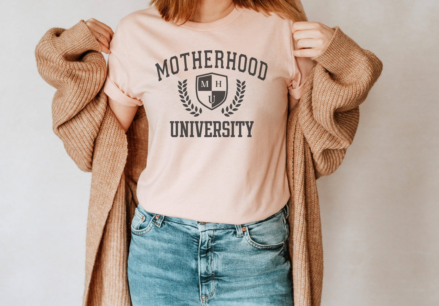 Motherhood University L Mom Tee