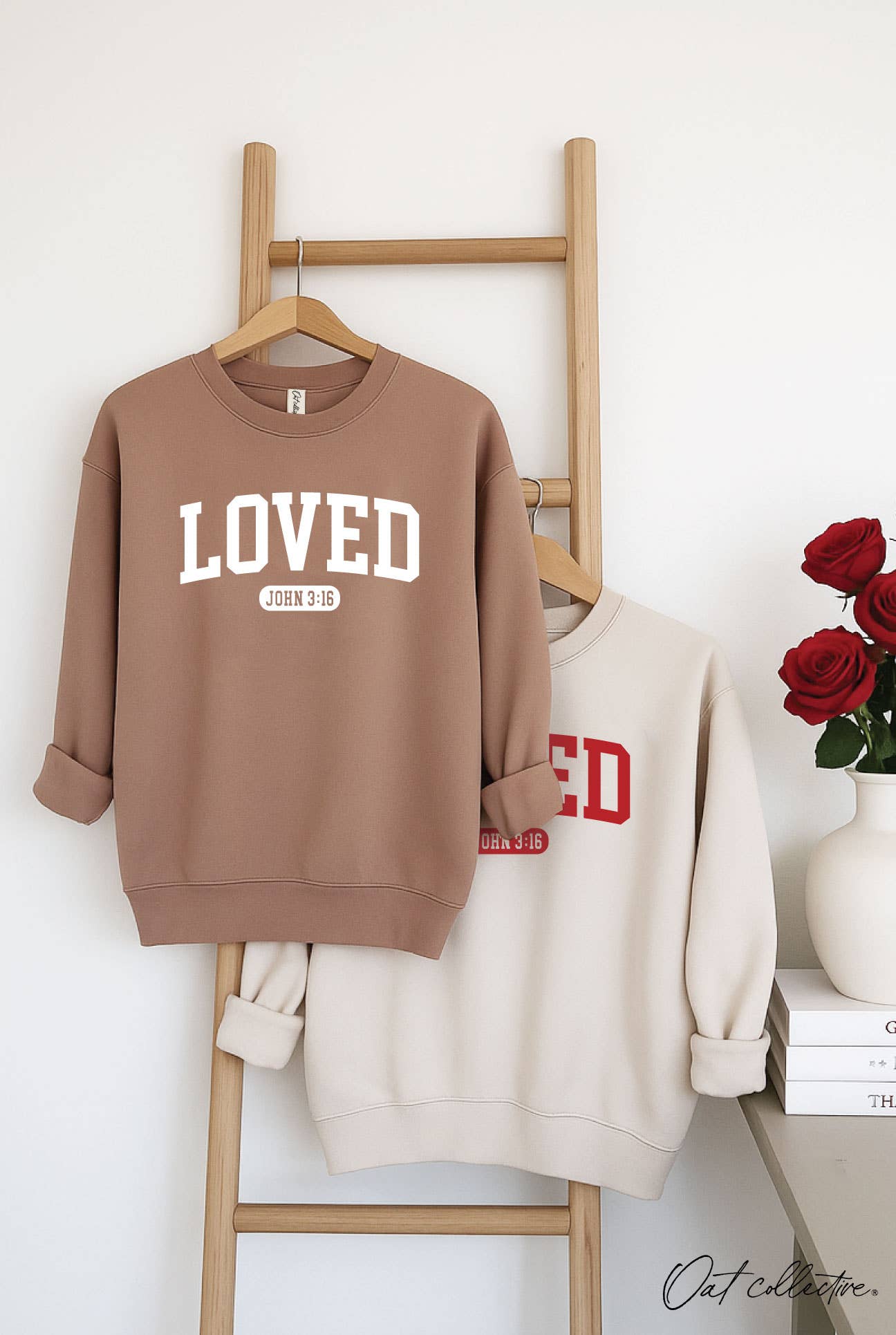 Loved John 3:16 Graphic Sweatshirt
