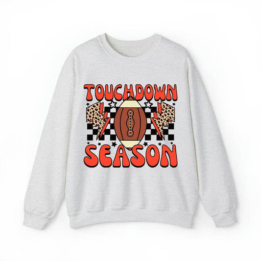 Cute Football Season Crewneck Sweatshirt