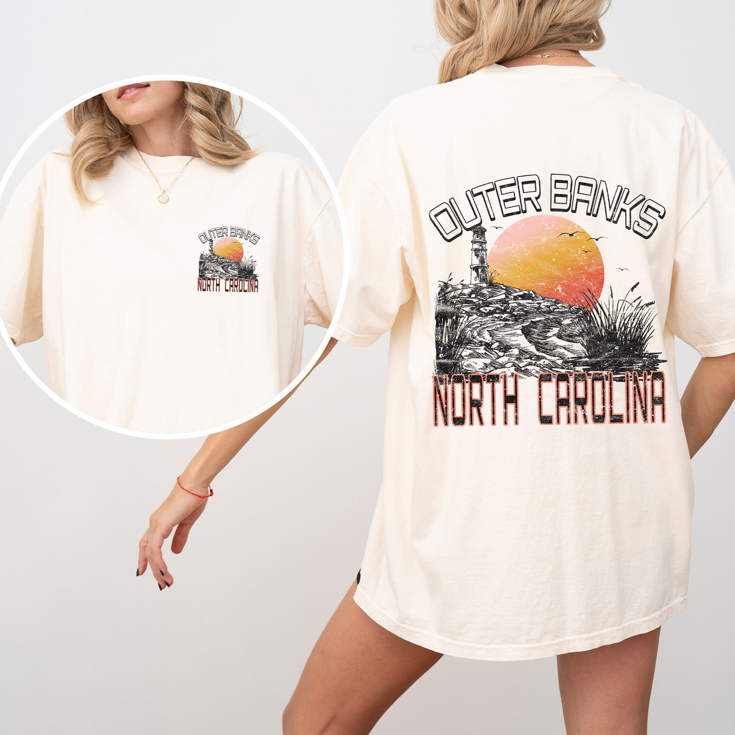 Outer Banks, North Carolina, Beach, Obx, Summer T-Shirt