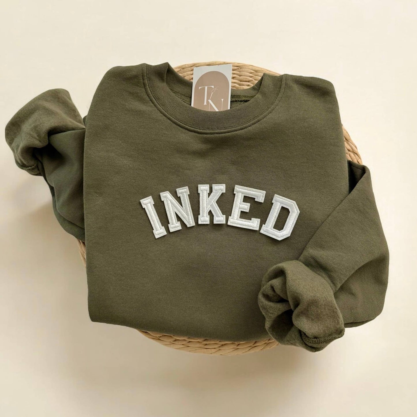 Inked Sweatshirt, Tattoo Sweatshirt