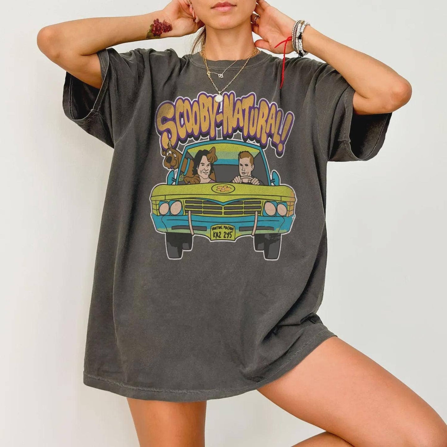 Scoobynatural Supernatural T-Shirt Dean & Sam Winchester Fan
