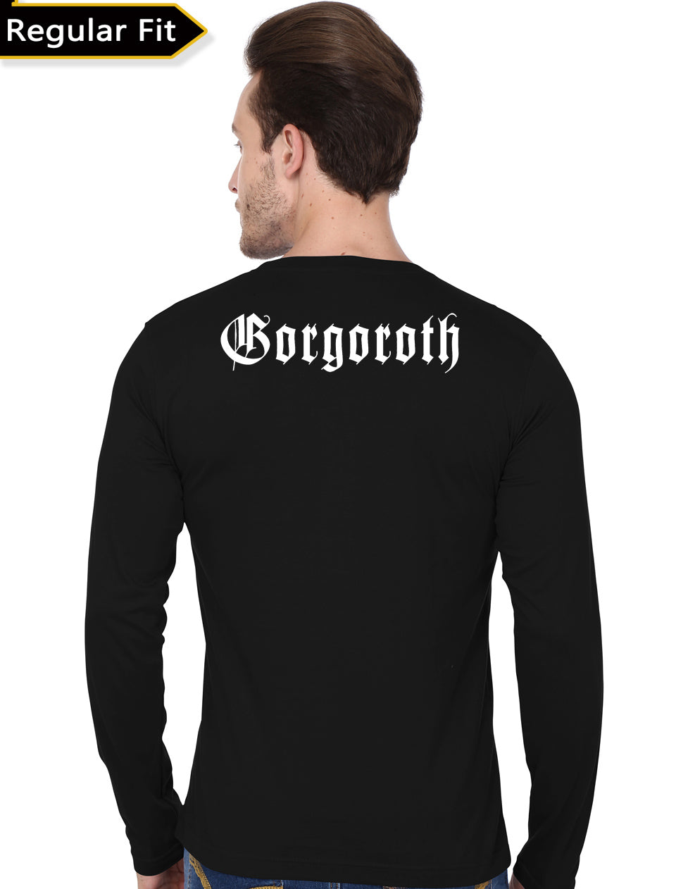 Corgoroth Black Full Sleeve Tee