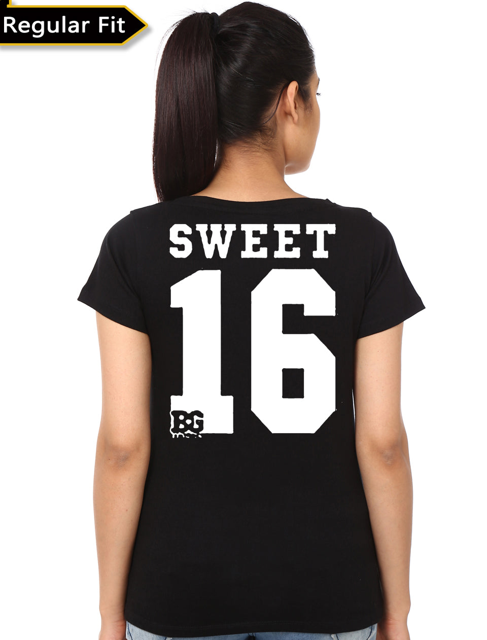 Sweet 16 BG Black T-Shirt