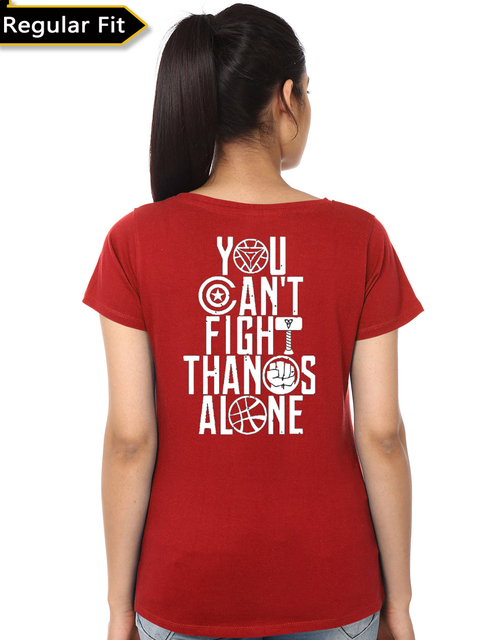 Avengers Infinity War Girl’s Red T-Shirt