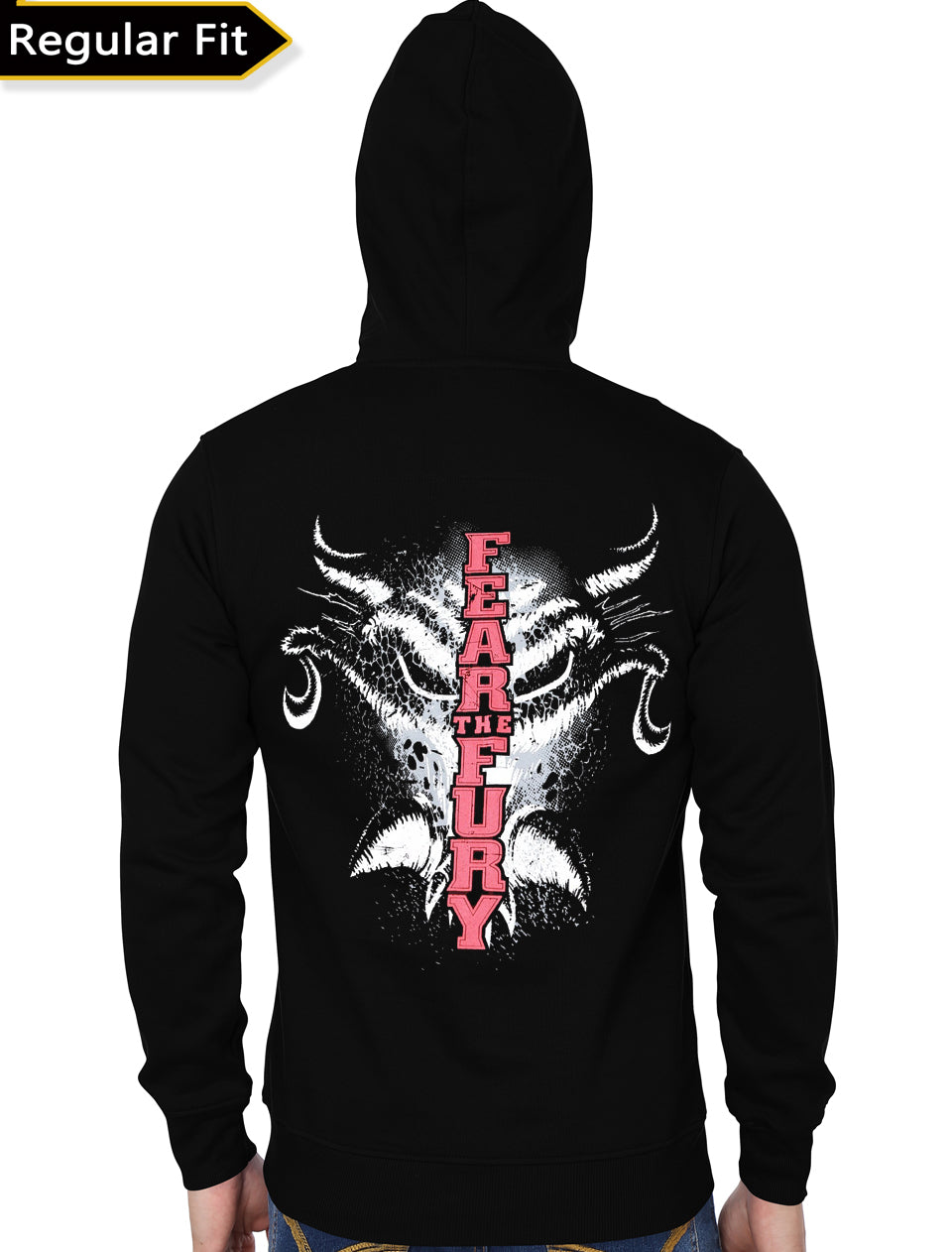 Fear And Fury Black Hoodie