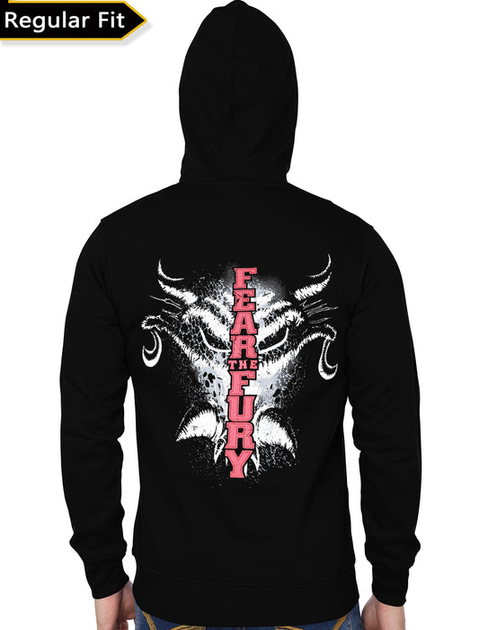Fear And Fury Black Hoodie