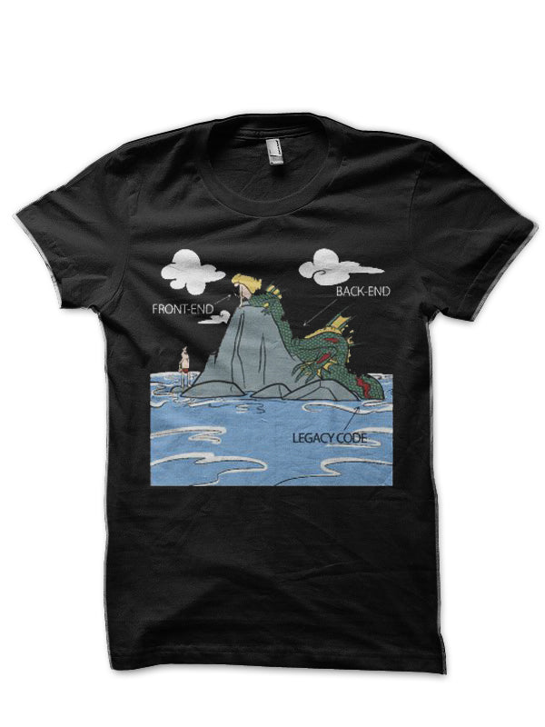 Front End Half Sleeve T-Shirt