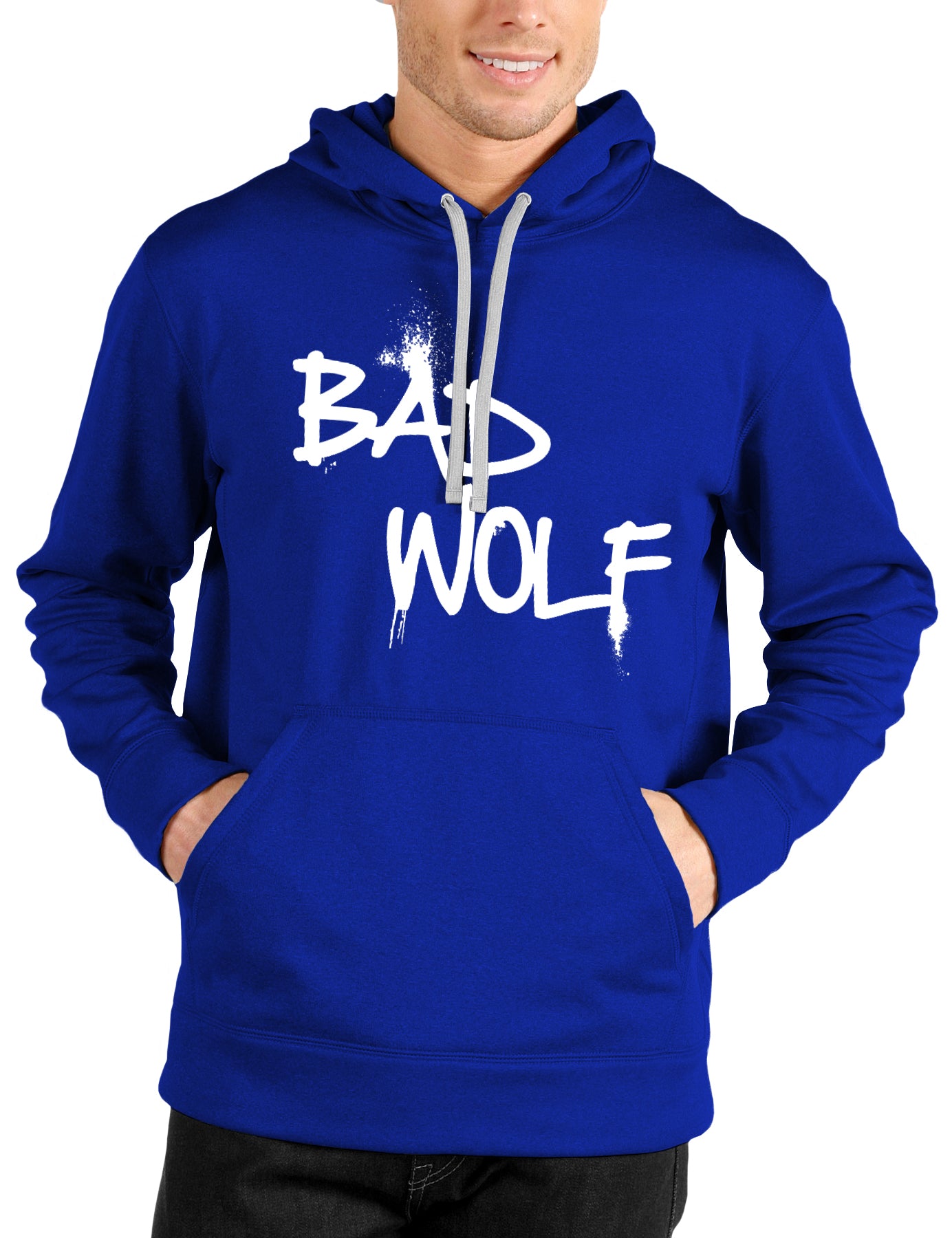 Bad Wolf Blue Hoodie