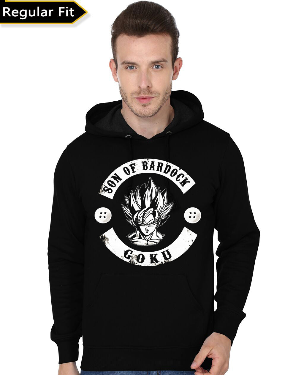 Son of Bardock Black Hoodie