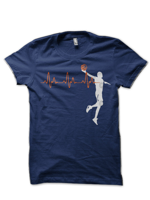 Basketball Heartbeat T-Shirt