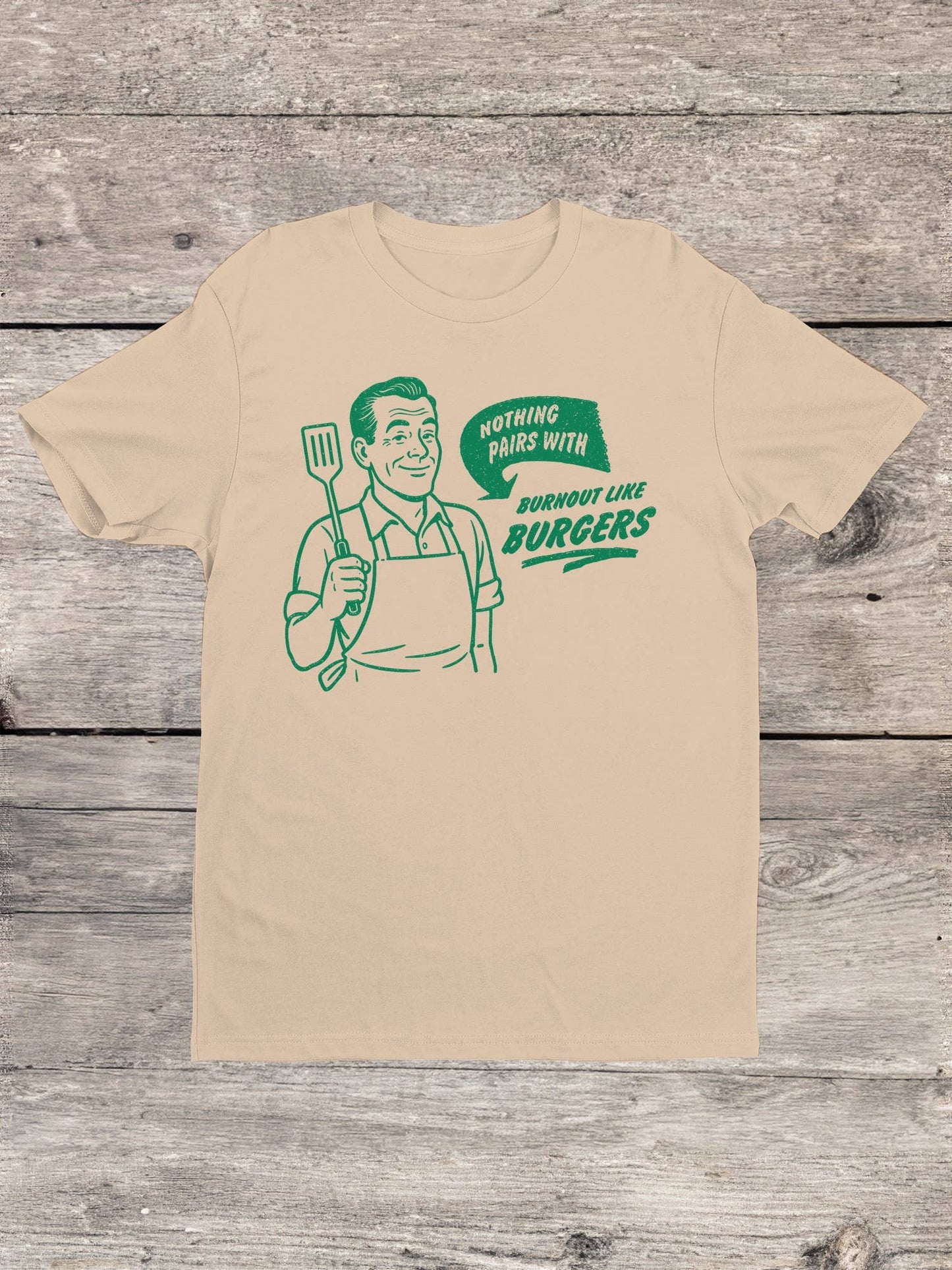 Bbq Apron - Grill Master Fun Men's T-Shirt
