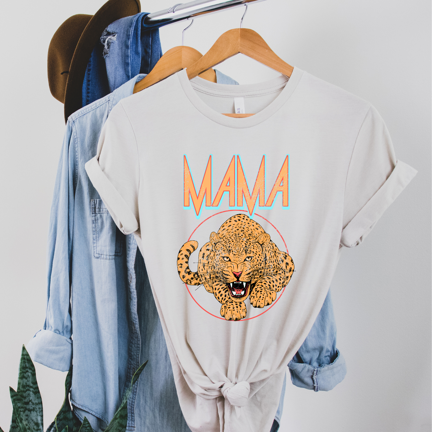 Mama Leopard Graphic Tee