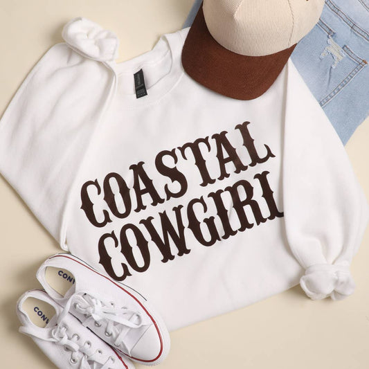 Coastal Cowgirl Crewneck Heavyweight Sweatshirt