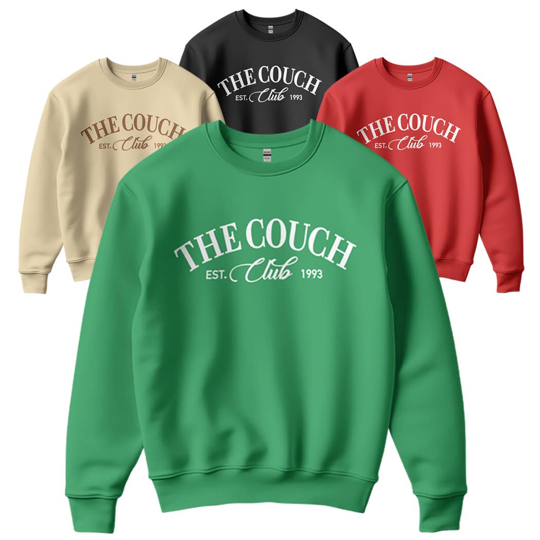 The Couch Club Fleece Long Sleeve Sweatshirt