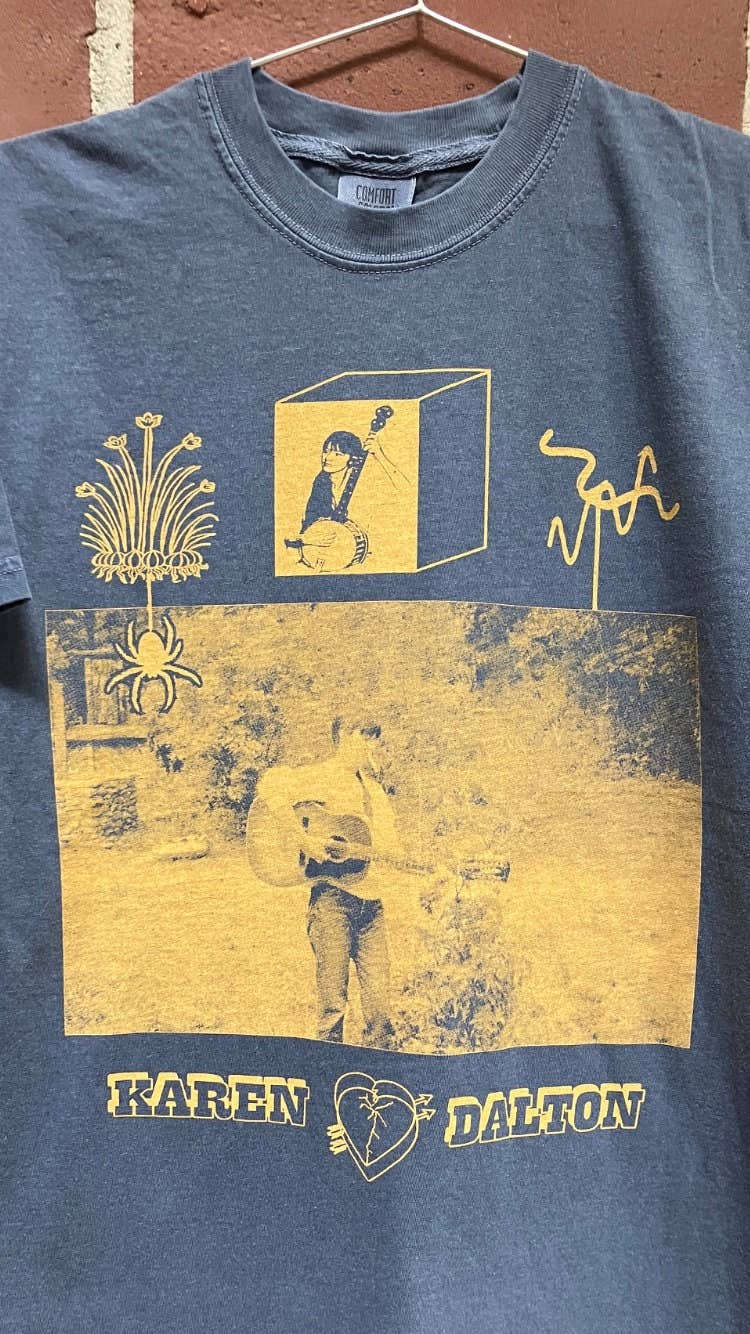 Karen Dalton Fan Art T-Shirt Tribute