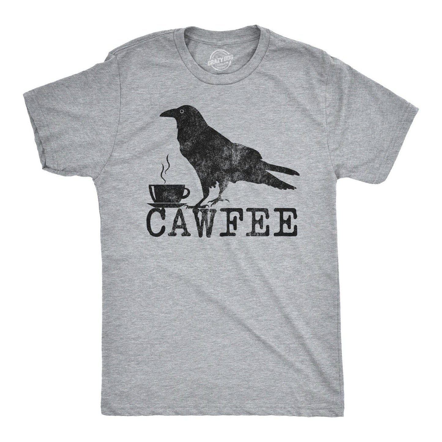 Cawfee Men's Tshirt Coffee Graphic Tee Western T